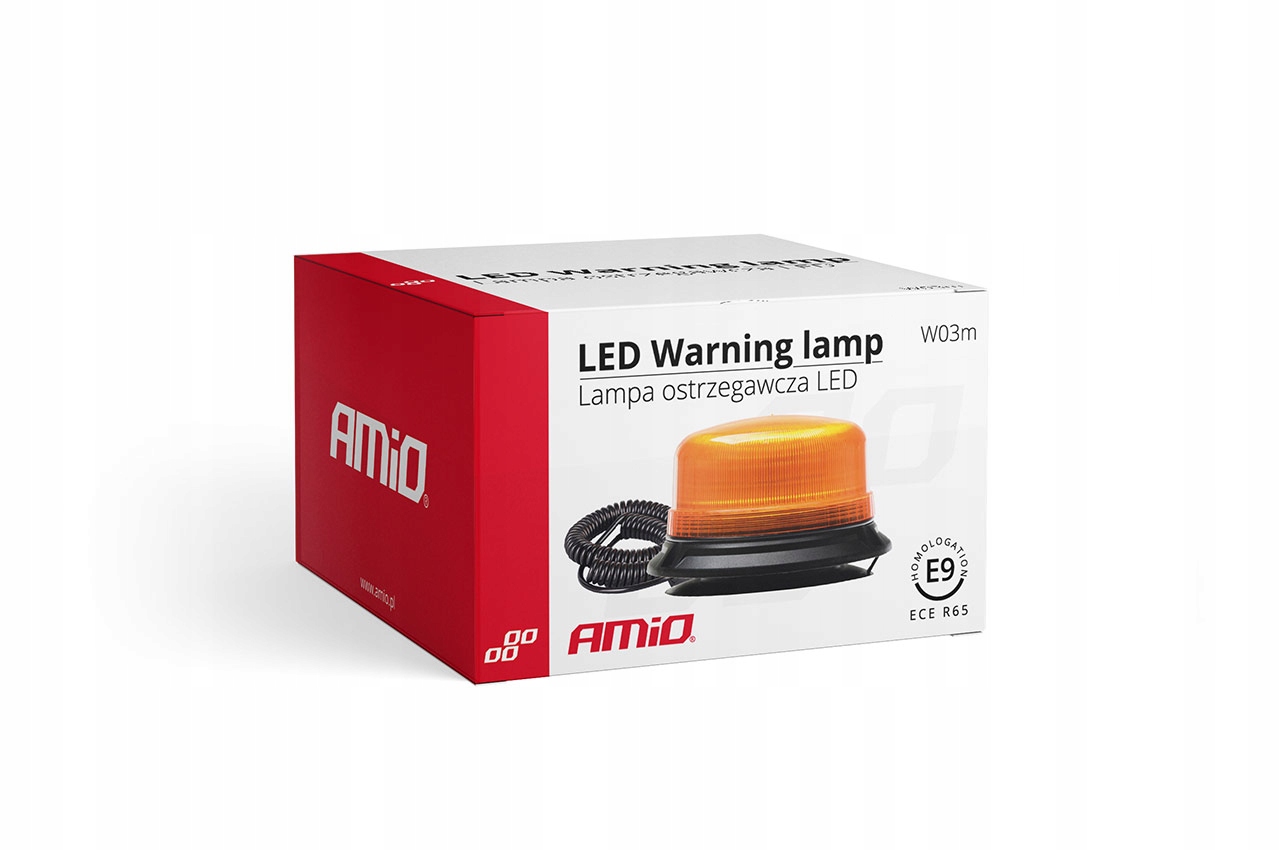 LAMPA OSTRZEGAWCZA KOGUT LED NA MAGNES 12/24V