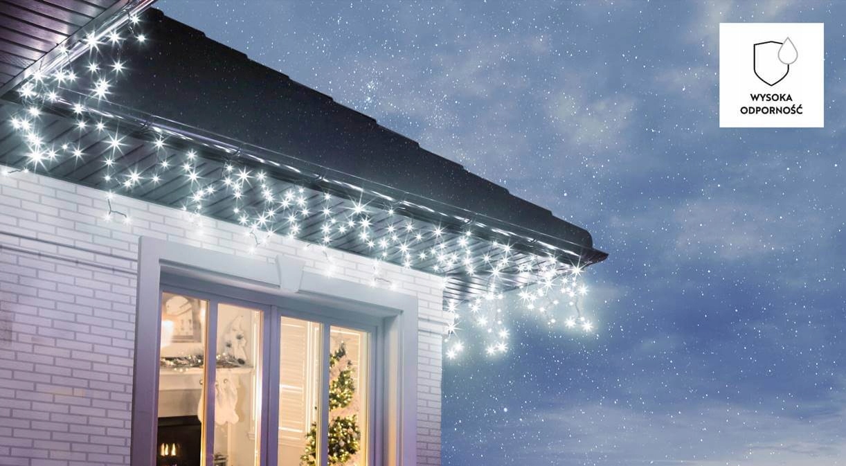 

Sople 500 Led Lampki Zewnętrzne IP44 8 Funkcji