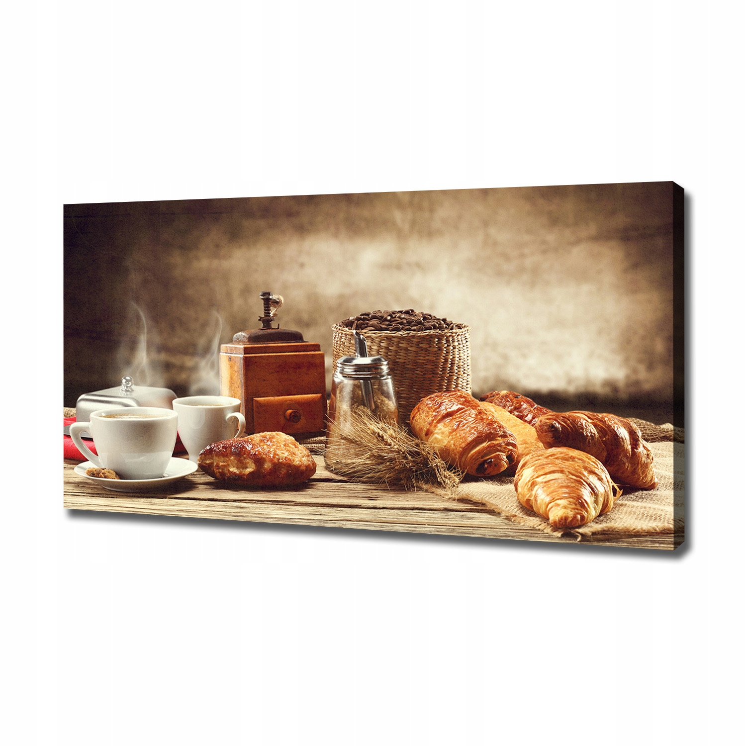 

Foto obraz canvas na ścianę Śniadanie 120x60 cm