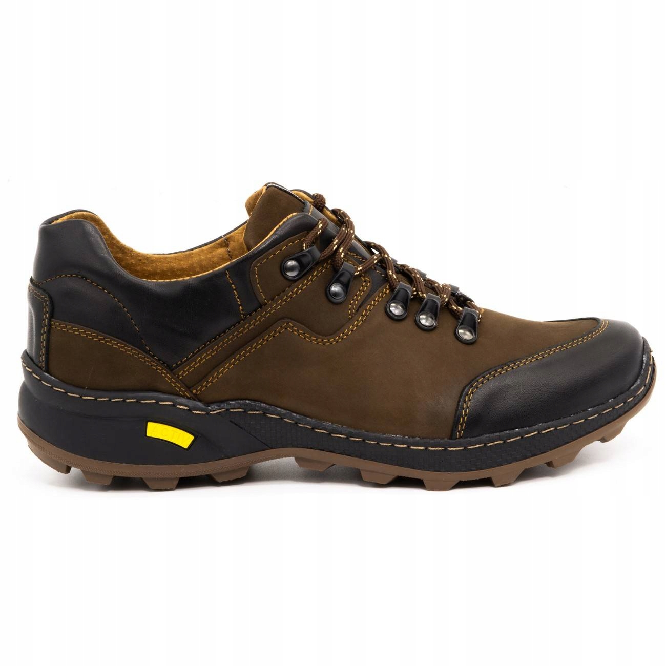 

Buty Męskie Skórzane Trapery 515 Brąz 45
