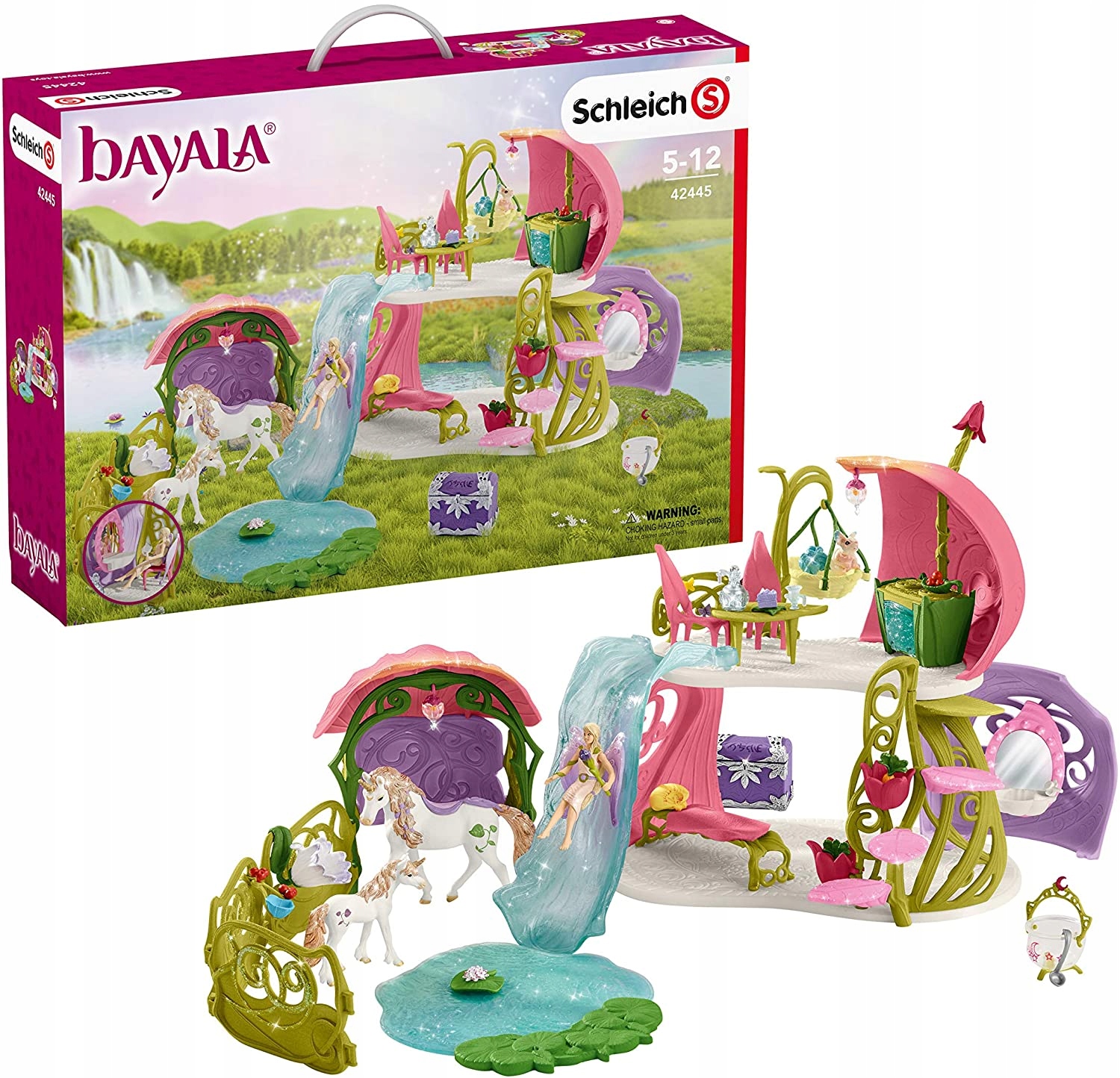 Schleich Bayala 42445 Kwiecisty dom ze stajnią