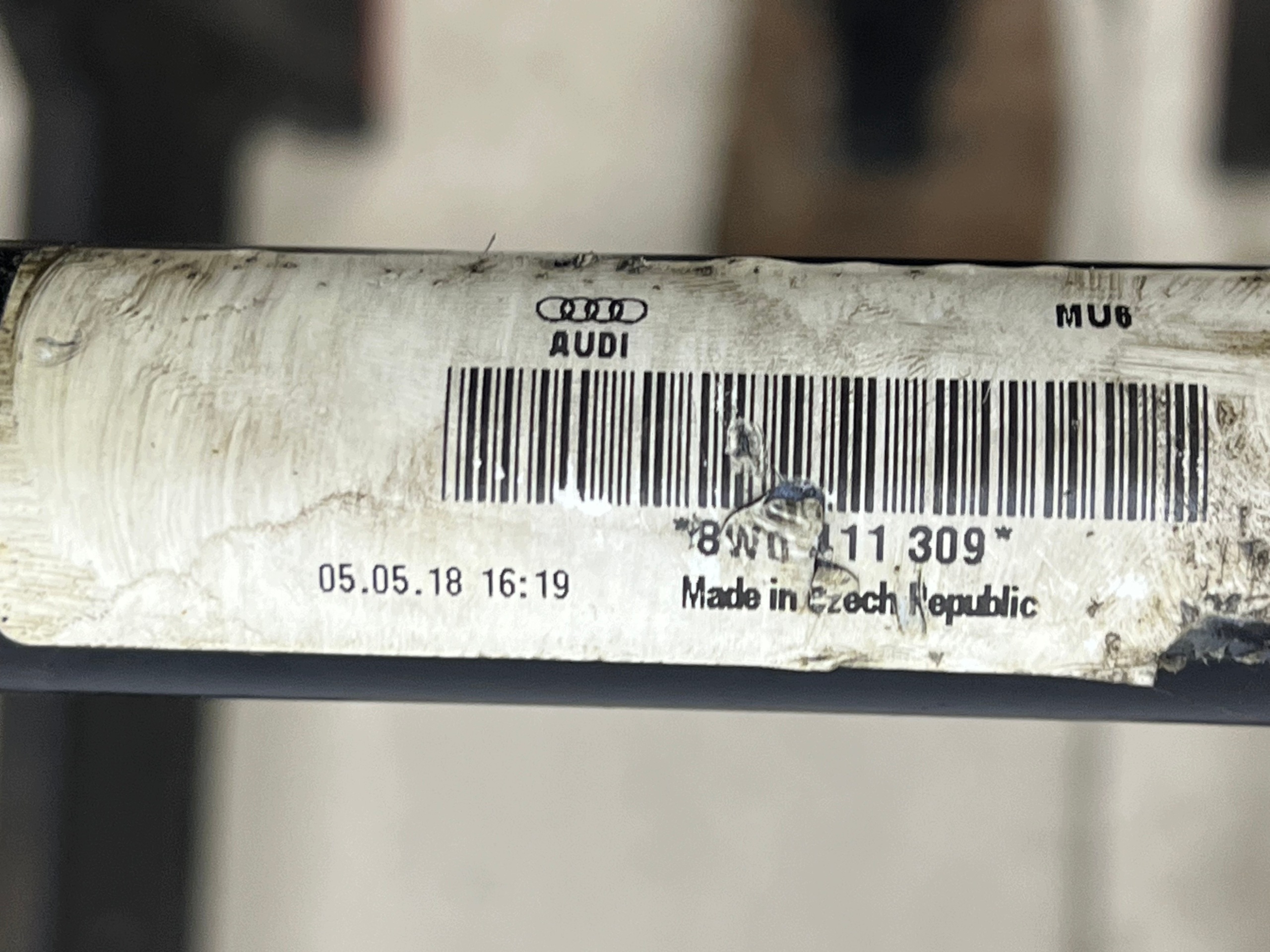 stabilizer rod front front AUDI A4 B9 A5 F5 8W 8W0411309A