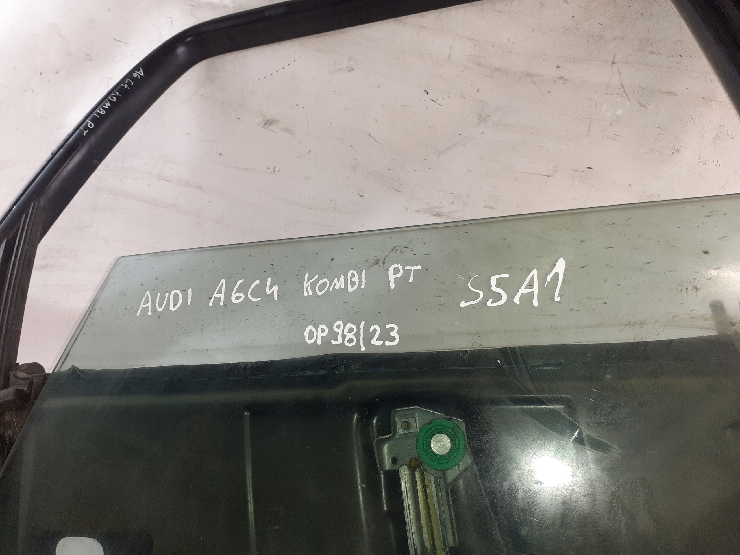 window regulator frame right rear part AUDI A6 C4 AVANT
