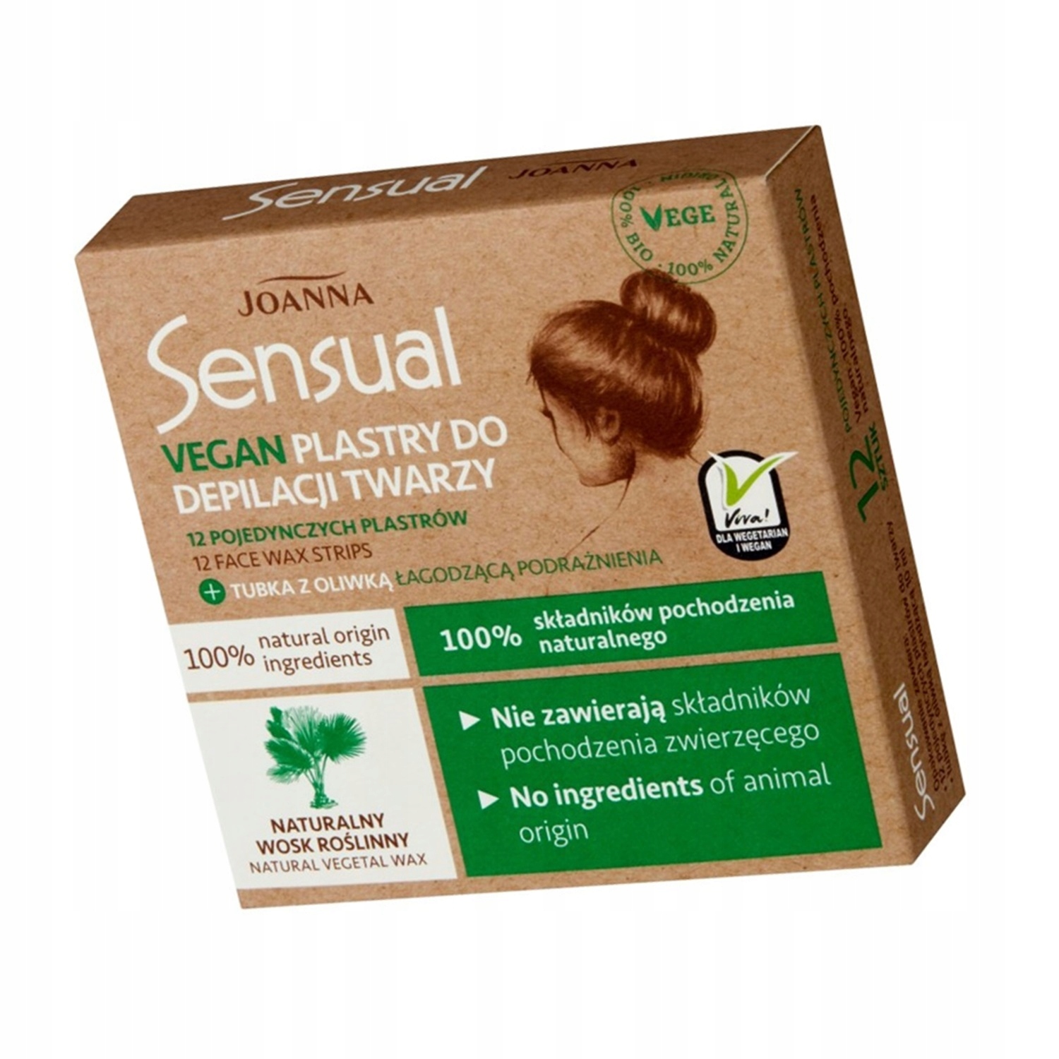 

Joanna Plastry D/depilacji Twarzy Sensual Vegan 12
