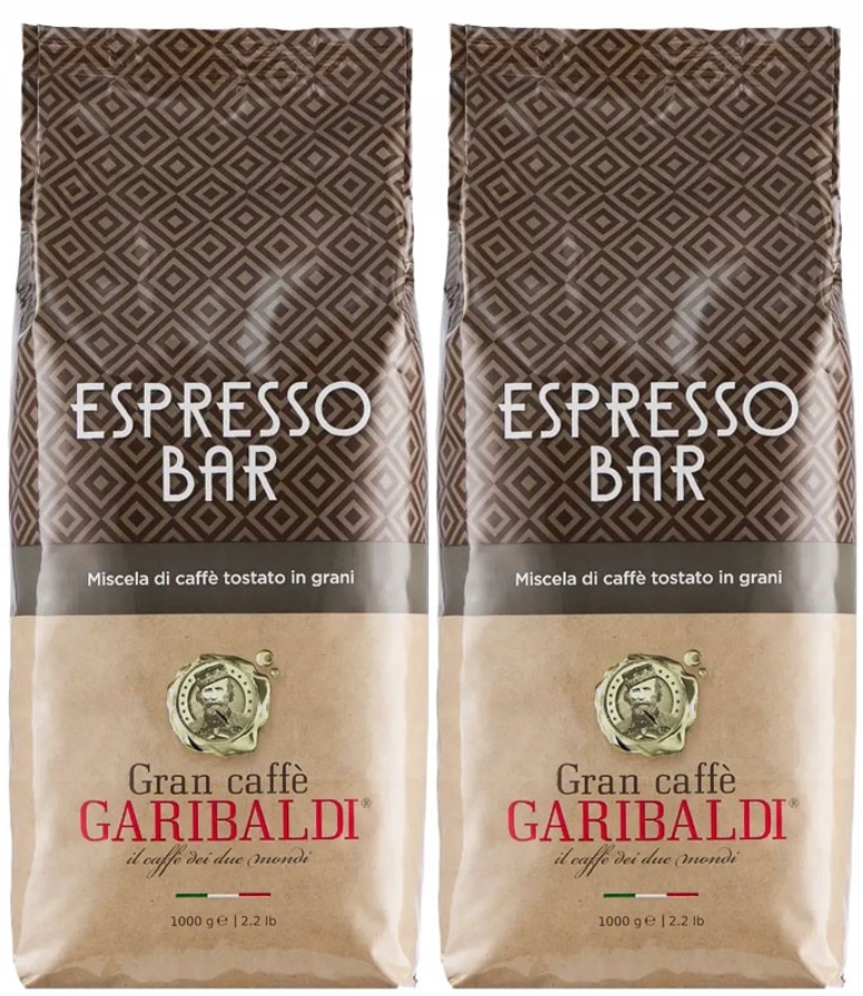 Garibaldi Espresso Bar kawa ziarnista Robusta 2x1 kg