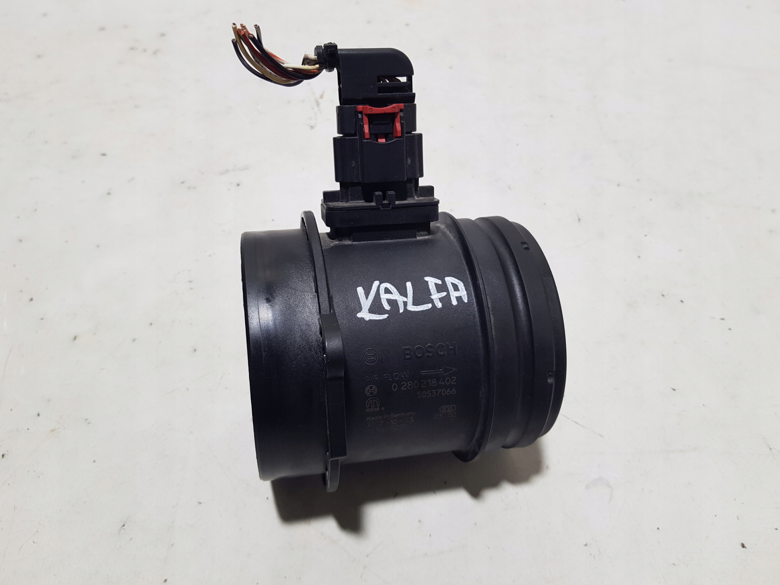 Luftmassenmesser luft ALFA ROMEO STELVIO 2.0 T 50537066