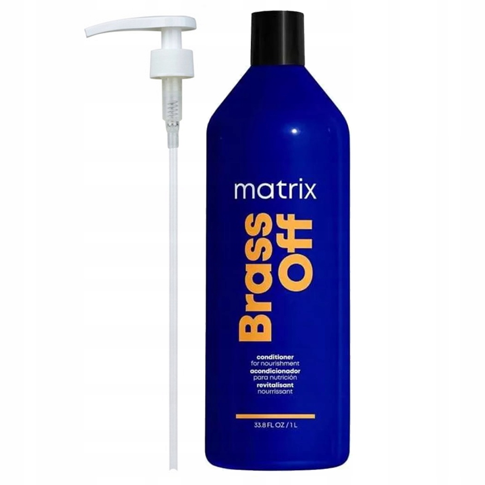 Matrix Brass Off hydratační a vyživující kondicionér pro blond vlasy 1000 ml