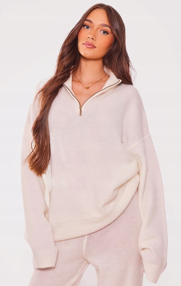 PRETTYLITTLETHING SWETER DLA KOBIET W CIĄŻY S EJB