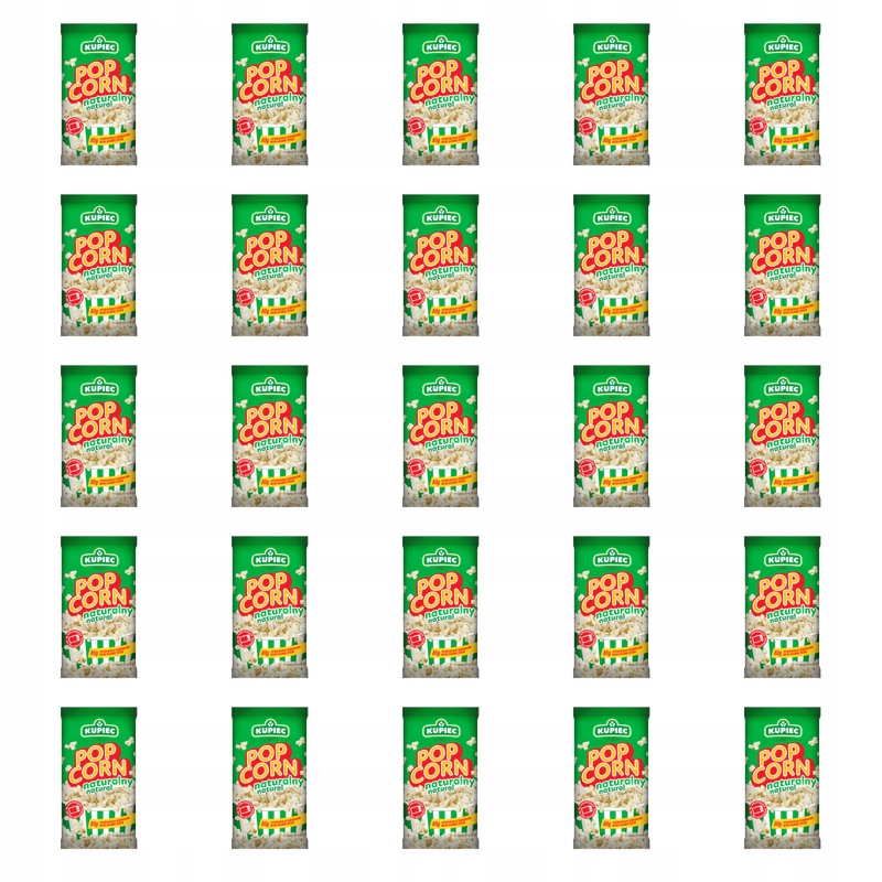 Kupiec Popcorn 80 g X25