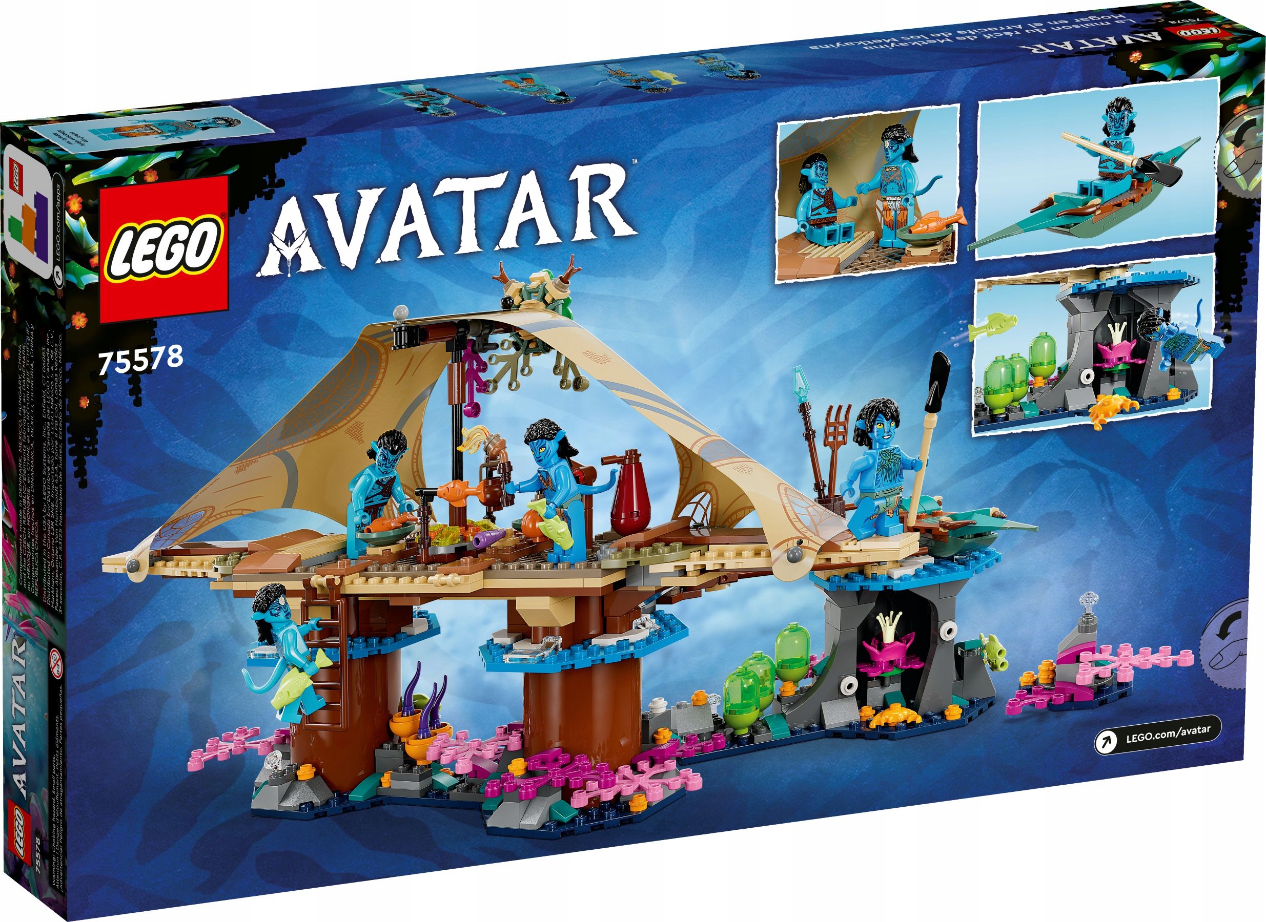 KLOCKI LEGO AVATAR 75573 DOM NA RAFIE KLANU METKAYINA Marka LEGO