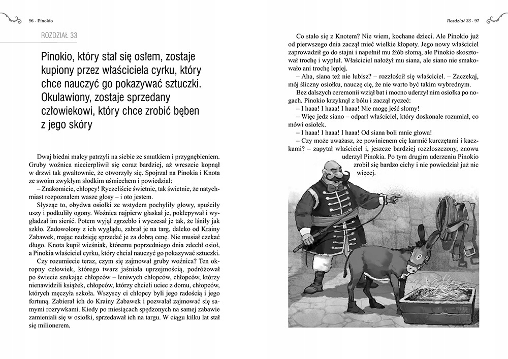 Pinokio Lektura Z Opracowaniem Carlo Collodi TW Greg Tytuł Pinokio