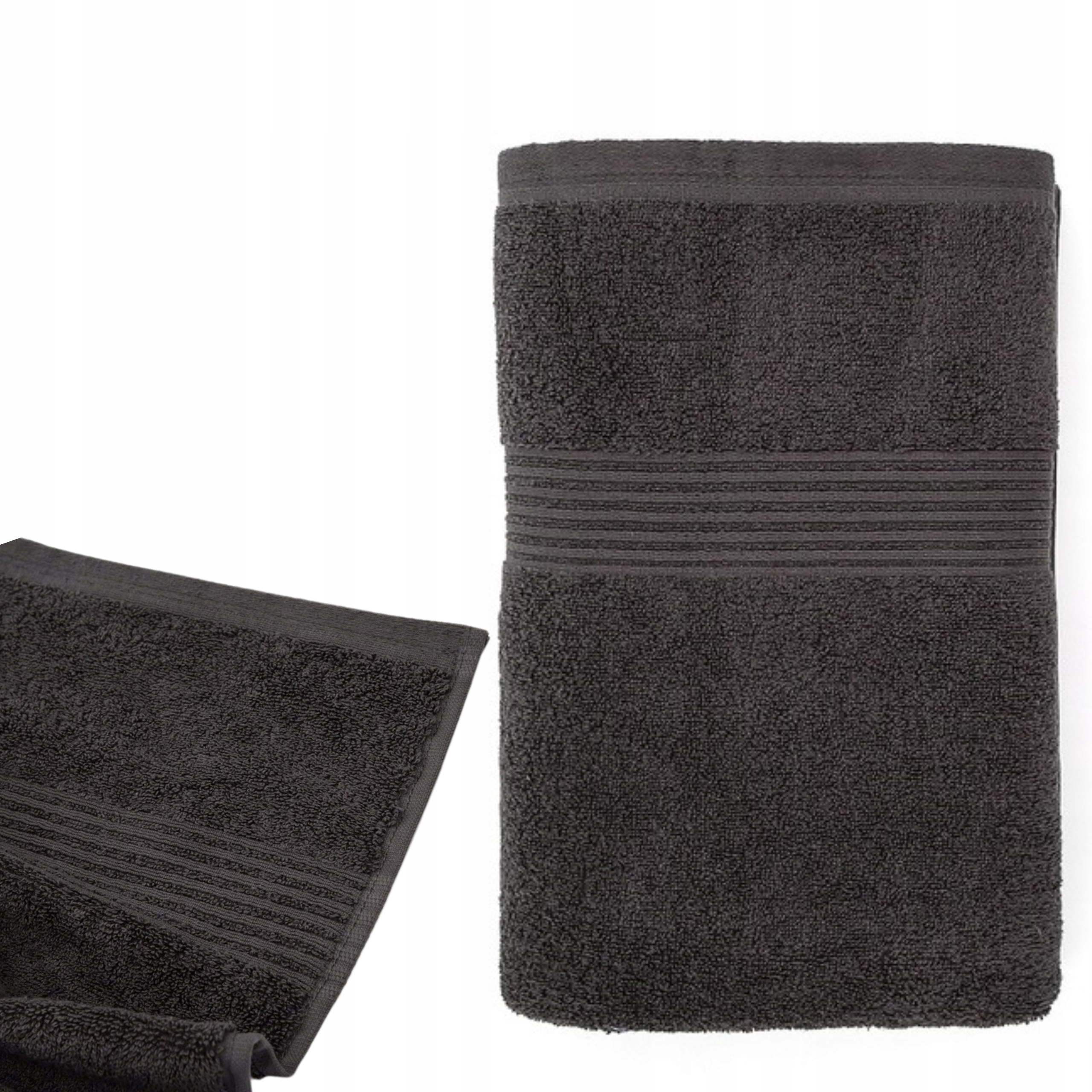 

Gruby ręcznik Timeless antracyt 50x90 cm bawełna