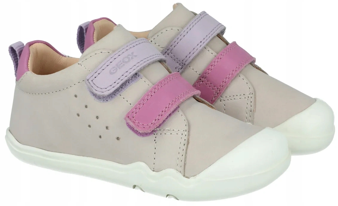 Barefoot Geox B4663A dla dziewczynki buty z membraną skórzane R. 24