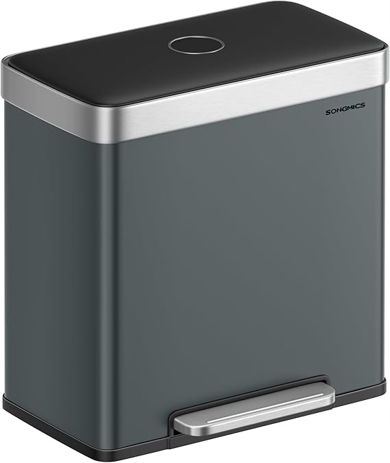 Levně Songmics Kuchyňský koš, 2 x 30 l