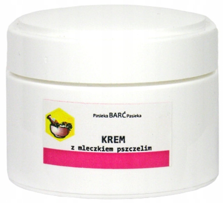 

Krem Mleczko Pszczele 50ml zmarszczki Pasieka Barć