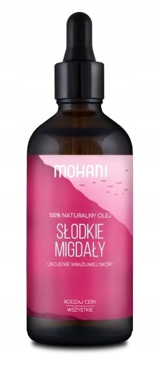 MOHANI Olej ze słodkich migdałów 100ml delikatny
