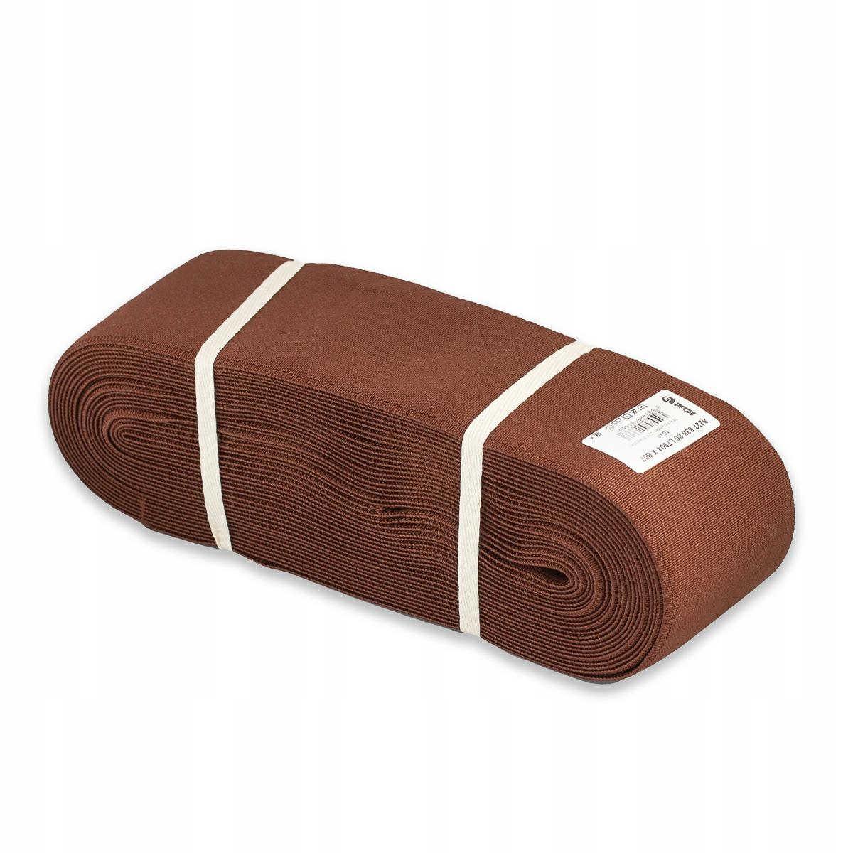 Guma tkaná 80mm/10mb hnědá L7904