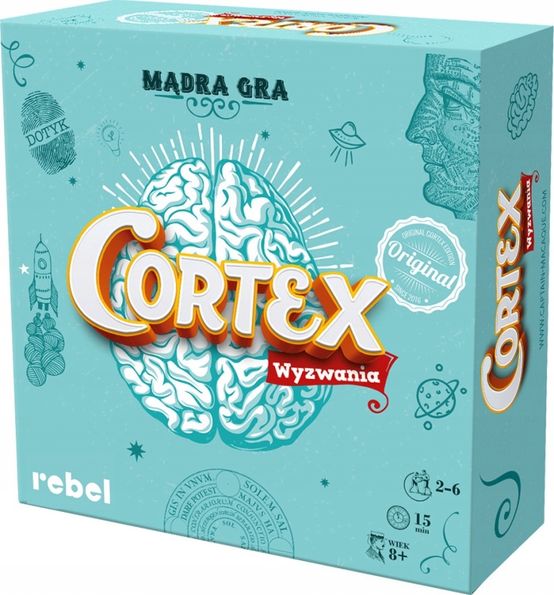 

Gra planszowa Rebel Cortex Mądra Gra 90 kart Pl