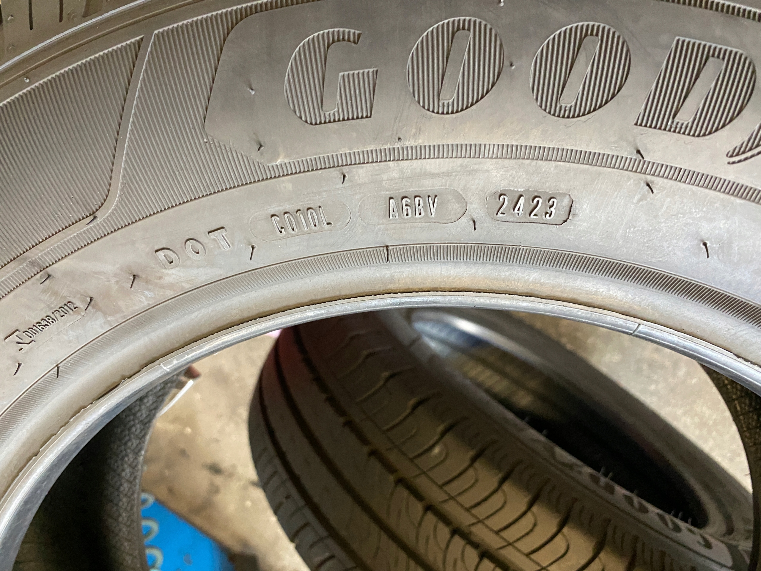 2 tyres summer 215/65R16C Goodyear EfficientGrip Cargo 2 8mm 2023r