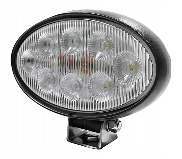 Pracovní Lampa 8-LED 56W, 5320LM 12/24V, Oválné Rozptýlené Světlo Se Zástrčkou