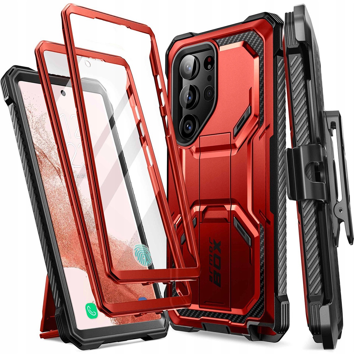 Etui pancerne do Galaxy S23 Ultra Supcase Armorbox
