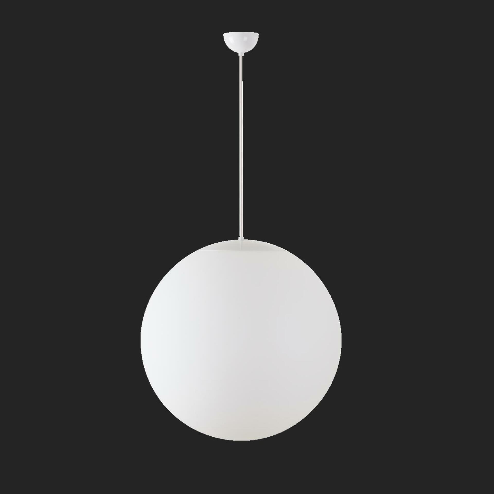 Osmont 60367 Adria S5 závesné sklenené svietidlo biela IP40 3000 K 48W Led Da