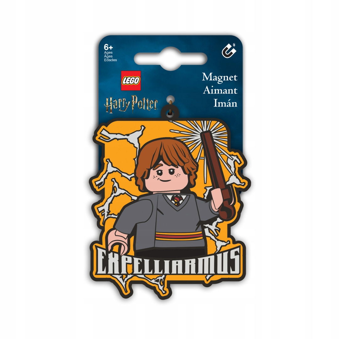 Magnes Lego Harry Potter Ron Weasley Expelliarmus