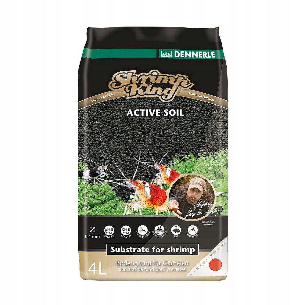 Levně Dennerle Aktivní substrát na dno pro sladkovodní akvária s krevetami Shrim