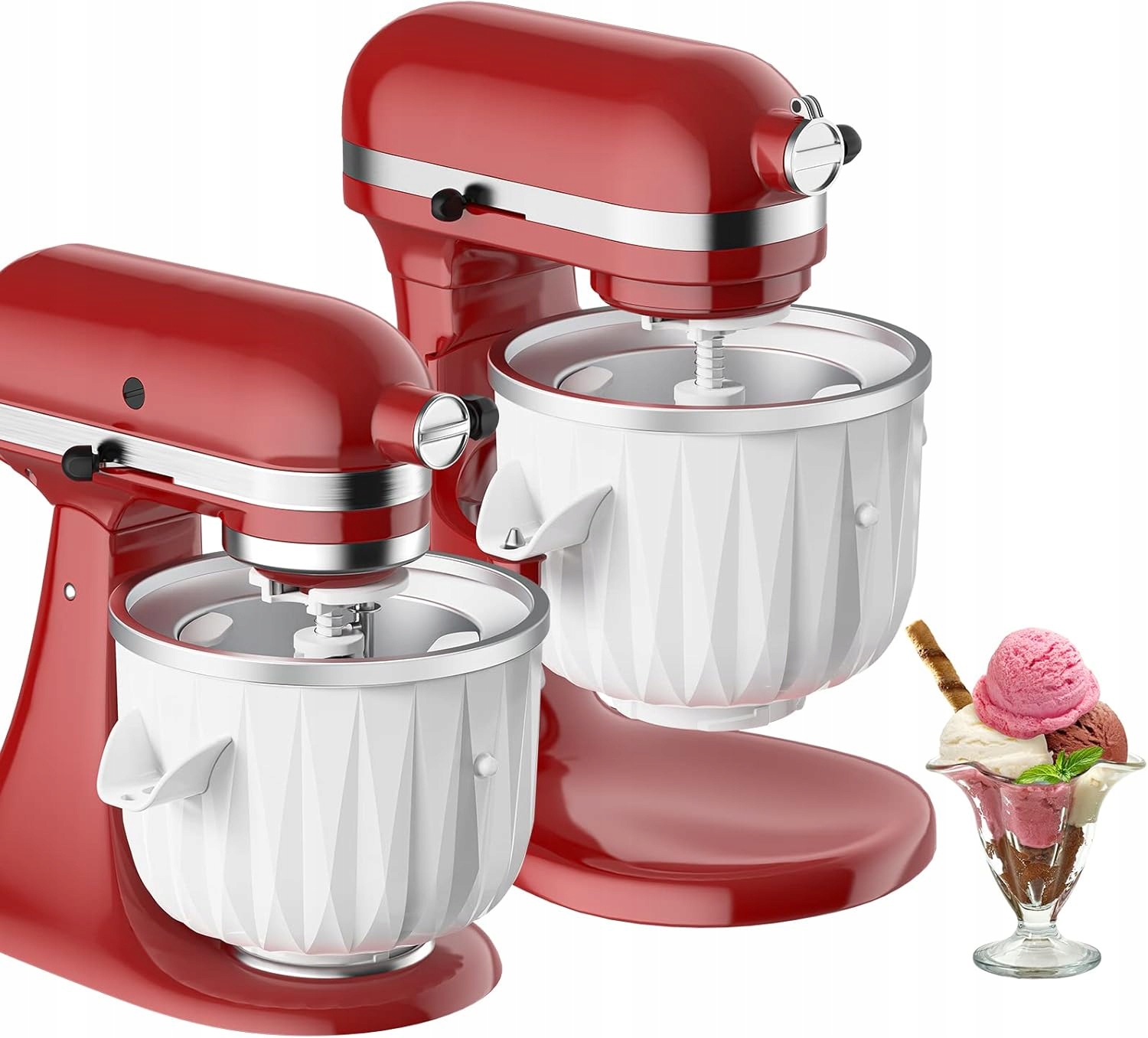 Gvode Nástavec na zmrzlinu KitchenAid 4,5-5QT Stroj na zmrzlinu 2QT
