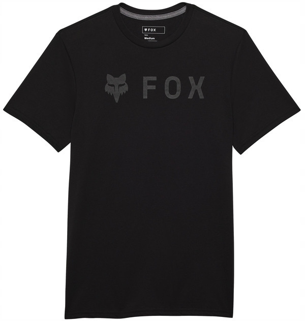Tričko Technické tričko Fox Absolute Tech Black/Black vel. M