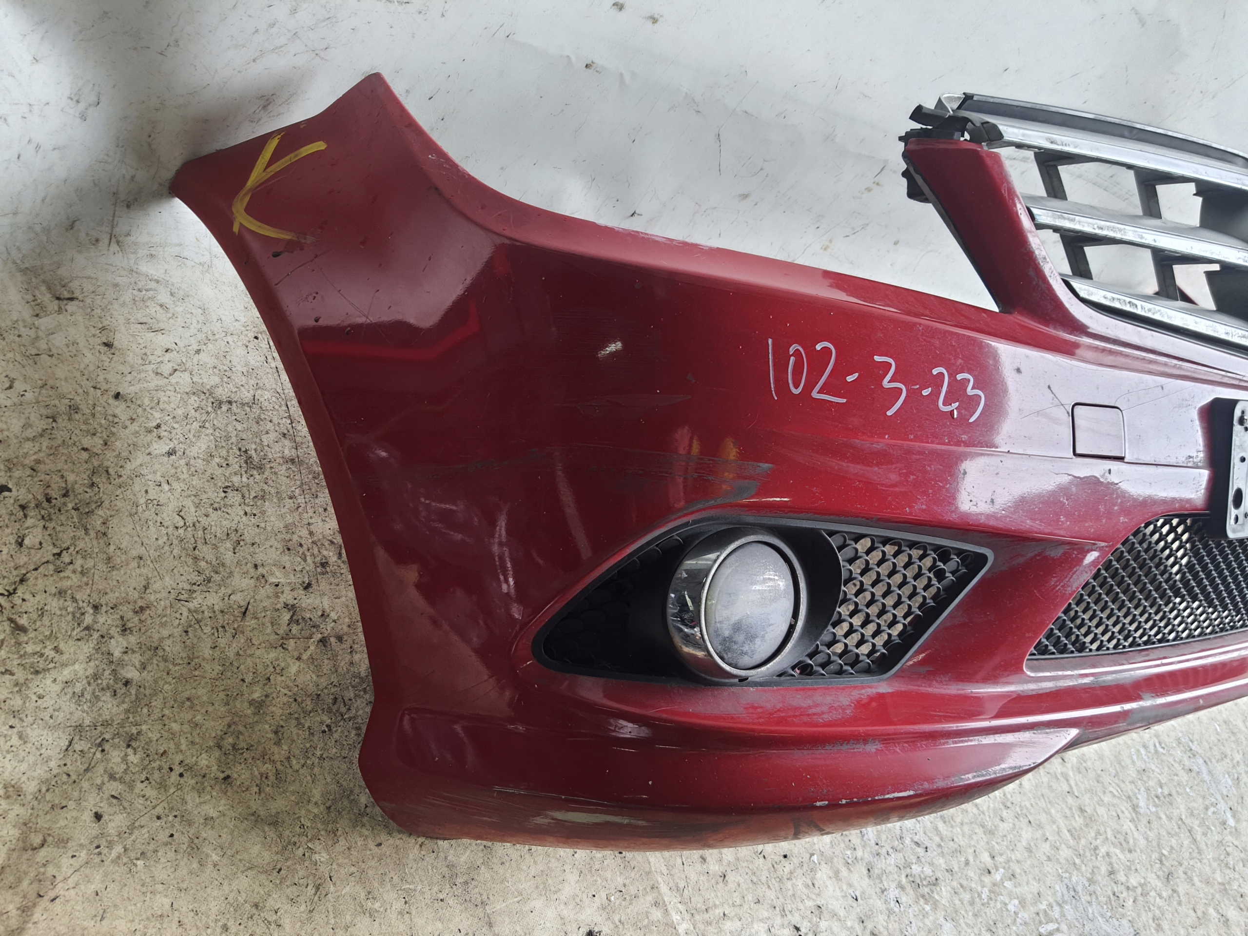 MERCEDES C-KLASA W204 08-11 bumper AMG