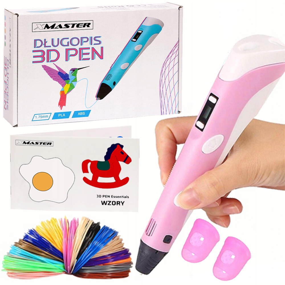

Długopis 3D Pen 2 Drukarka Wkłady Zestaw Róż