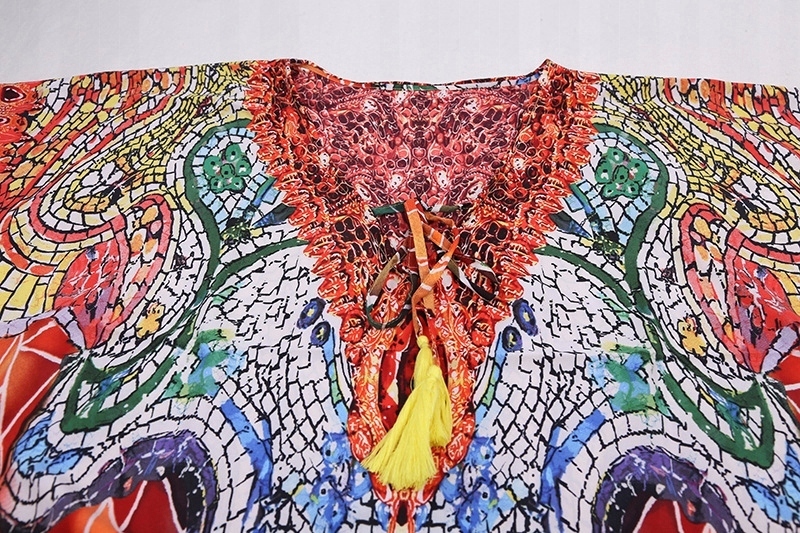 LETNIA SUKIENKA TUNIKA PLAŻOWA BOHO NARZUTKA PAREO Kod producenta GCUN05935