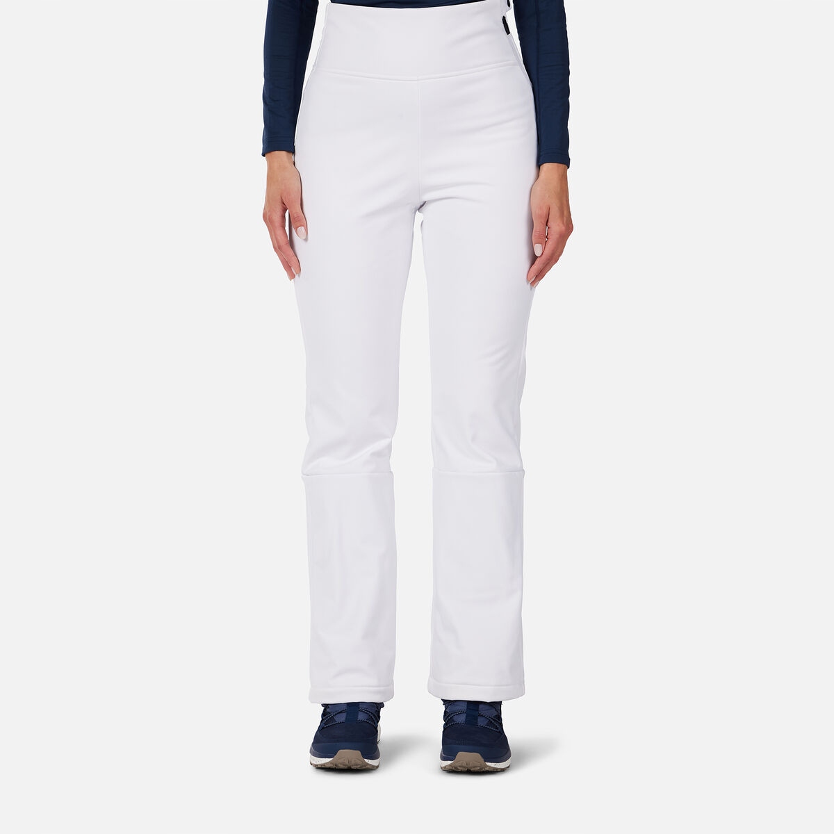 Dámské lyžařské kalhoty Rossignol W Ski Softshell Pant bílé M