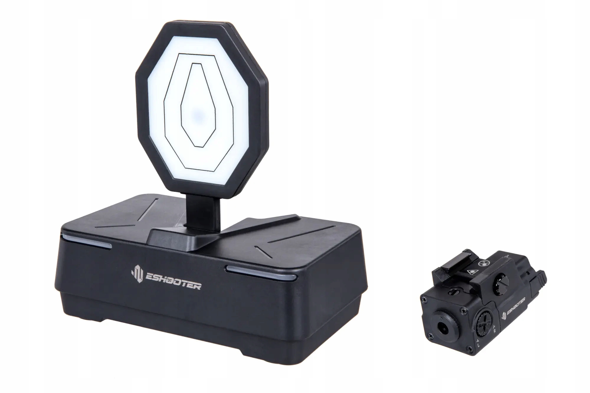 Sada E-Shooter Sentry Laser a tréninkový cíl Sentry 1 Pro Černá