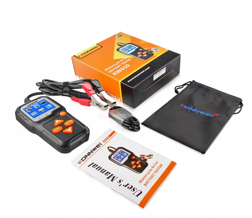 ТЕСТЕР ДЛЯ 6V 12V БАТАРЕИ ПОЛЬСКИЙ