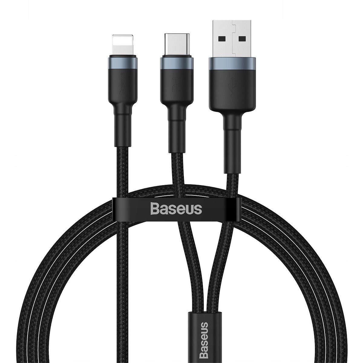 

Baseus Przewód Kabel 2W1 Lightning Usb-c 1,2M