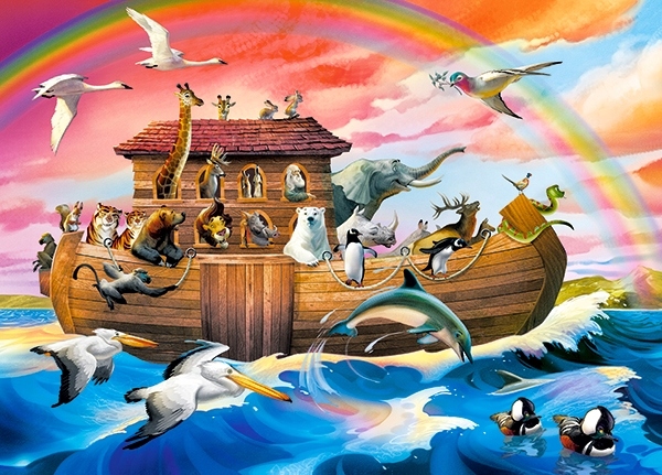 

Puzzle Zwierzęta Arka Noego 5+ 60 El Castor