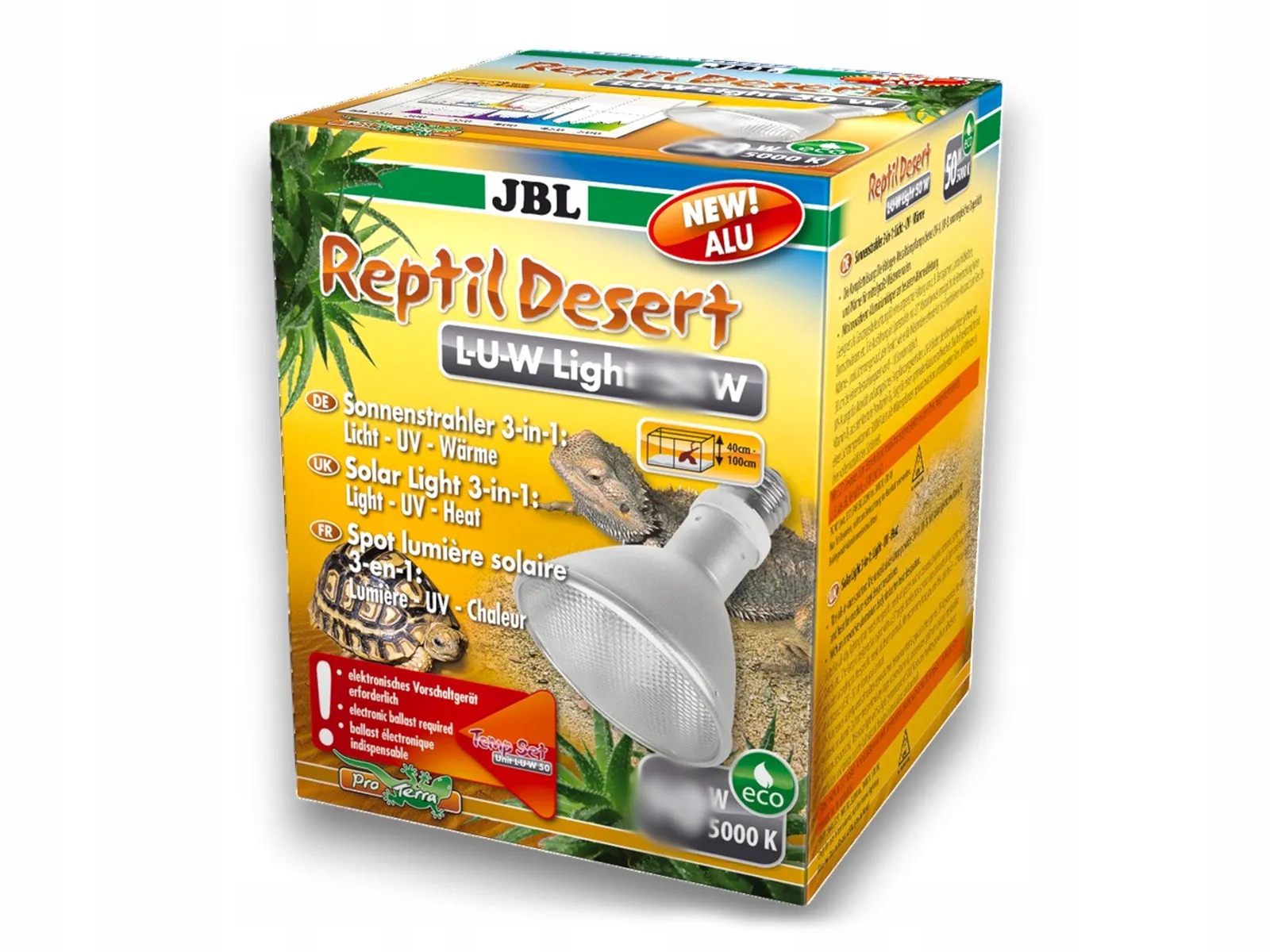 Levně Metahalogen, širokoproudý zářič Jbl ReptilJungle L-u-w Light 35