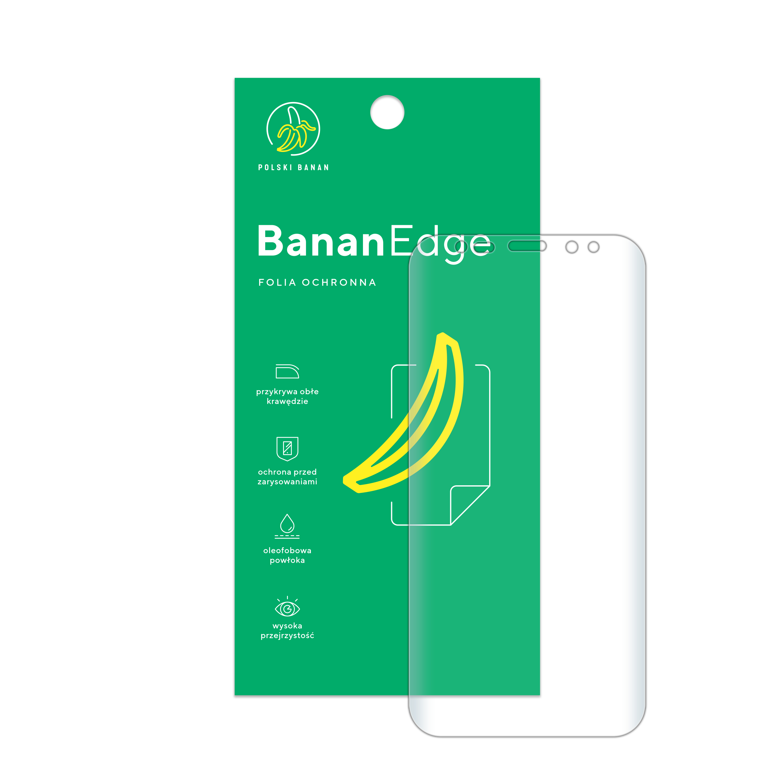 Folia ochronna BananEdge do Samsung Galaxy S9 Dedykowana marka Samsung