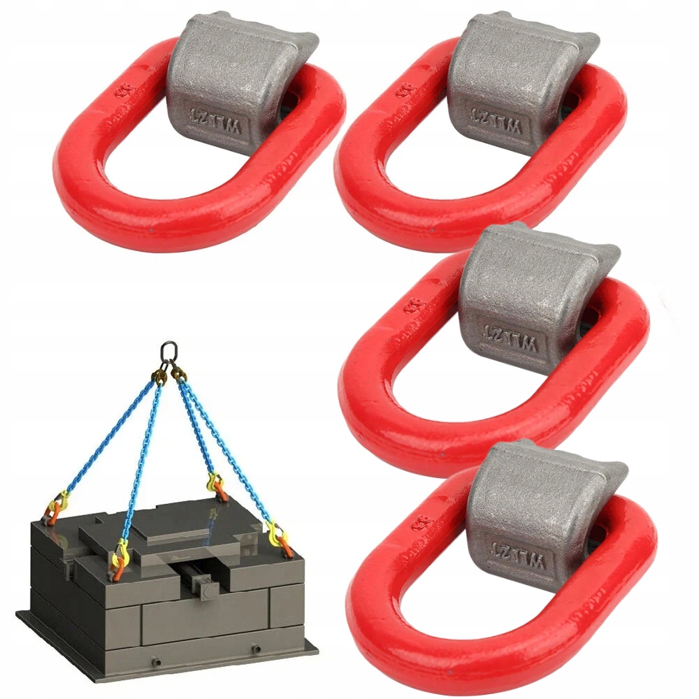 4X Držák Ucho Závěs pro svařování 2T 4ks