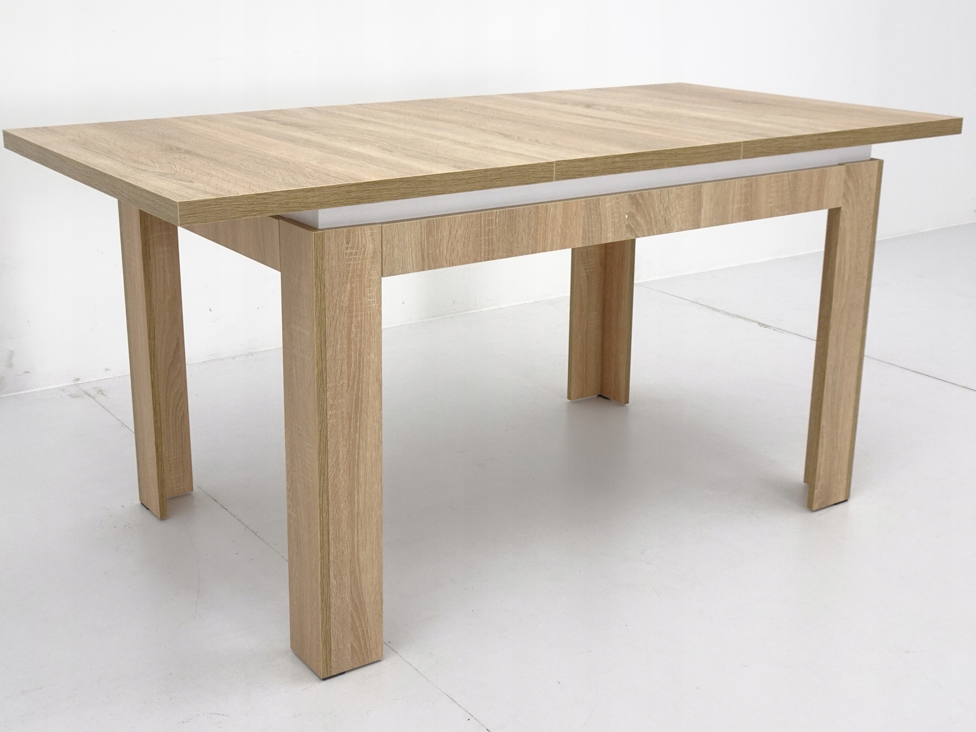 Skandynawski zestaw STÓŁ SONOMA 6 krzeseł KUCHNIA Szerokość siedziska 46 cm