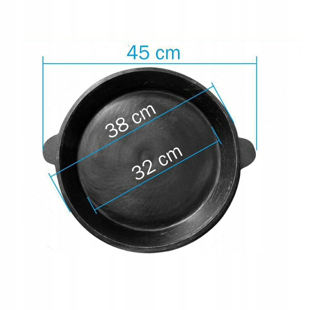 Litinová pánev Uzbecka 38 cm