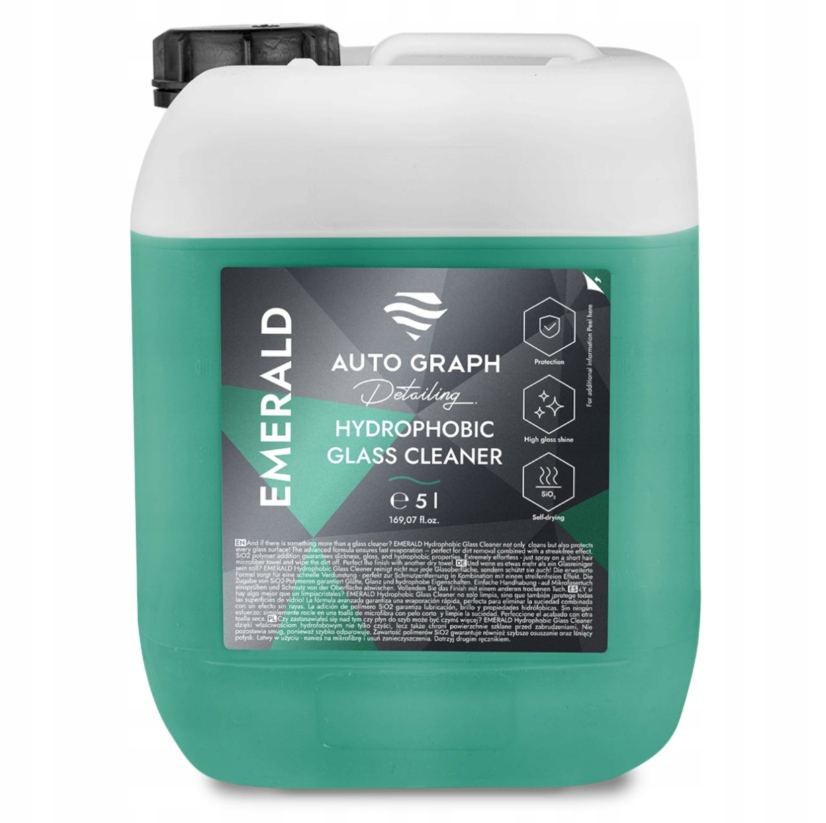 AUTO GRAPH EMERALD 5L - REWELACYJNY PŁYN DO MYCIA SZYB