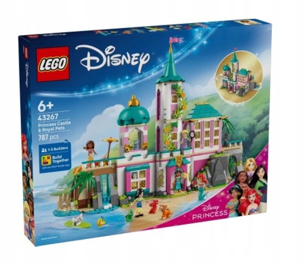 Lego 43267 Disney Zámek Princezen A Královských Zvířat
