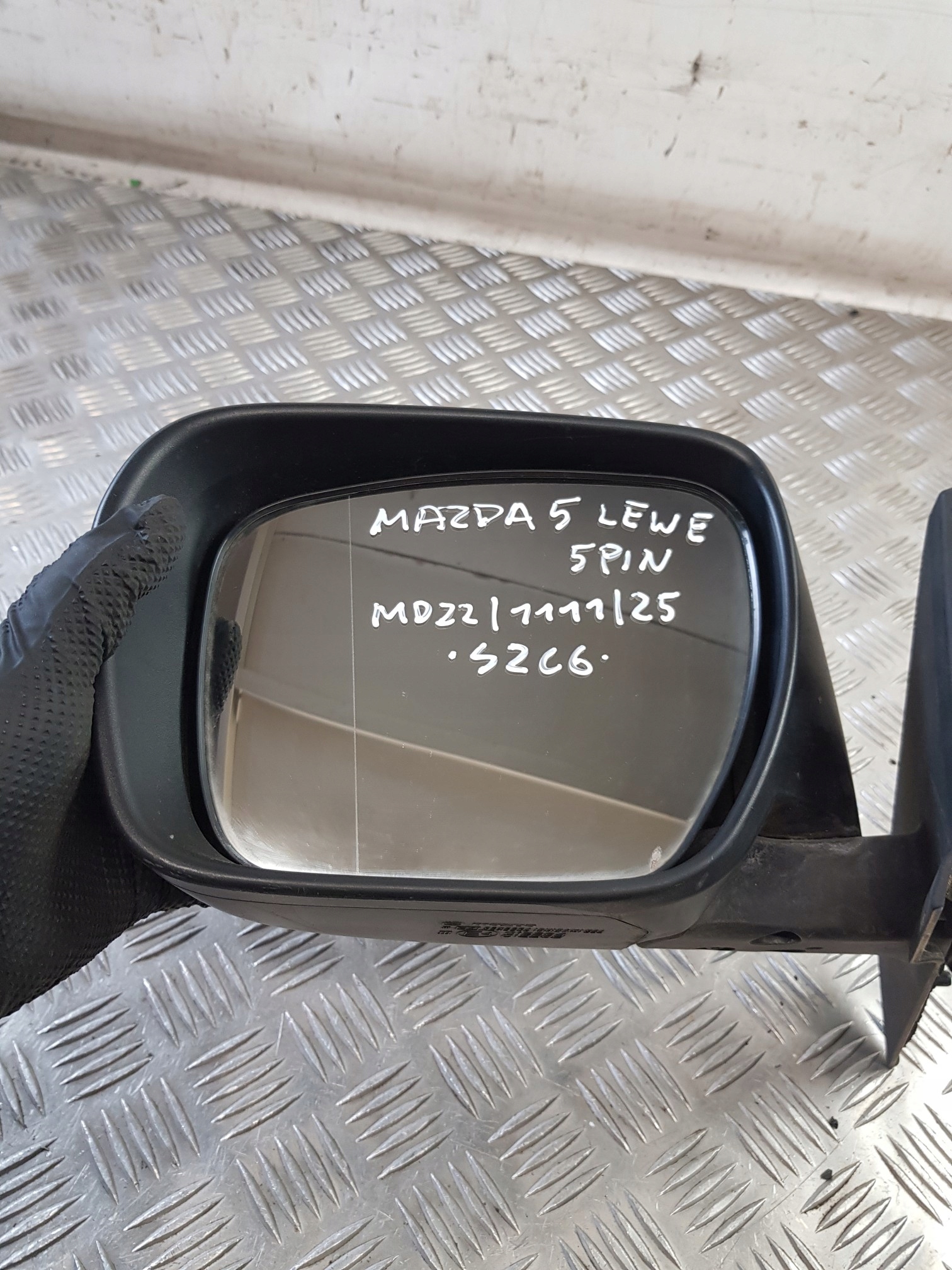 mirror left 5PIN MAZDA 5 06R
