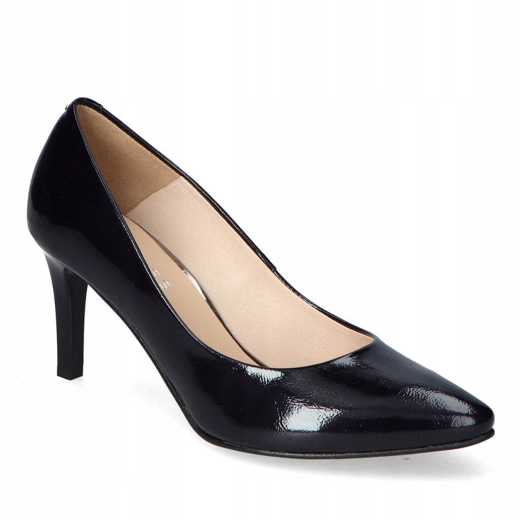 Boty Damiss DS-43/1 Lakované Námořnická Modrá 40