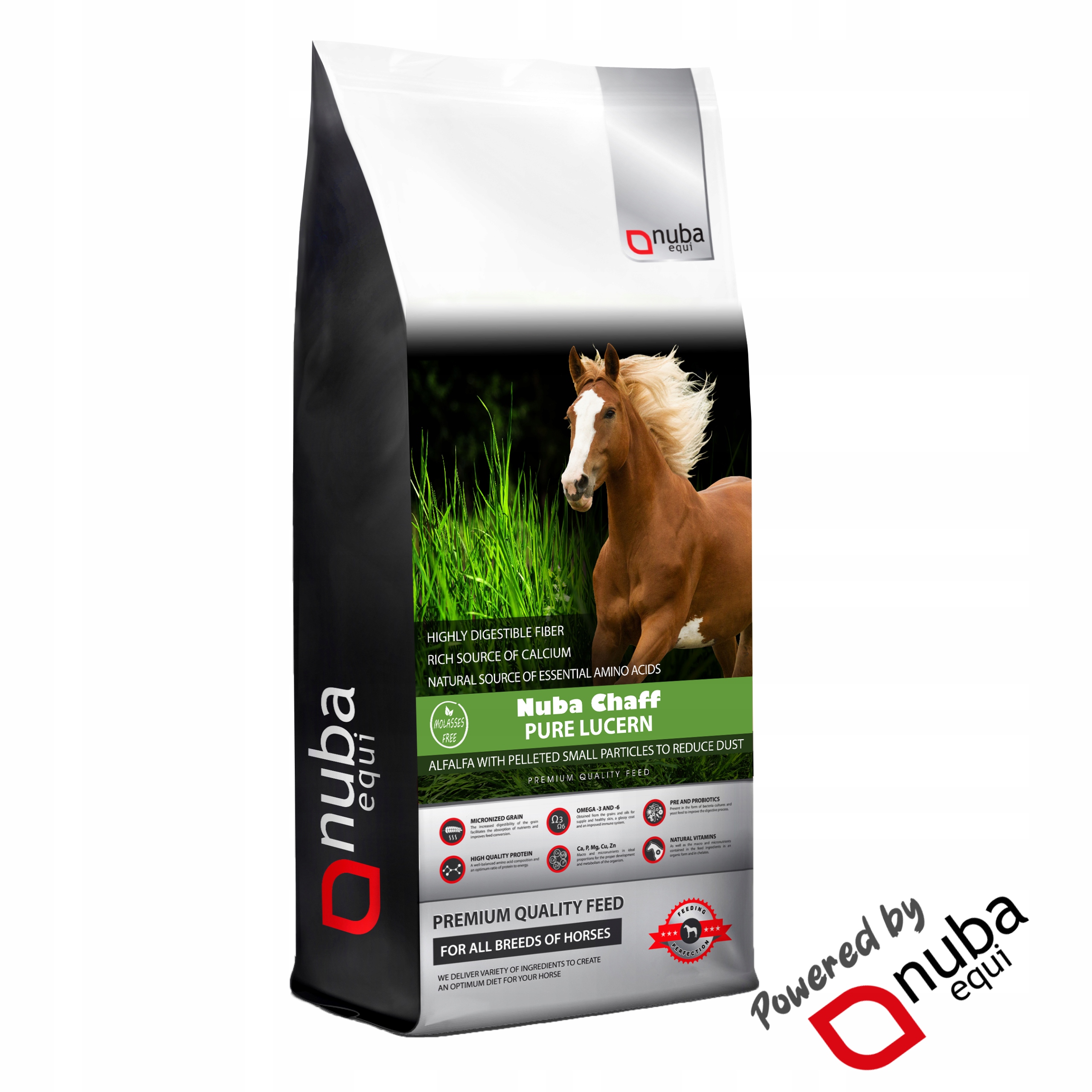 Nuba Pure Lucern Chaff Sieczka z lucerny 15kg