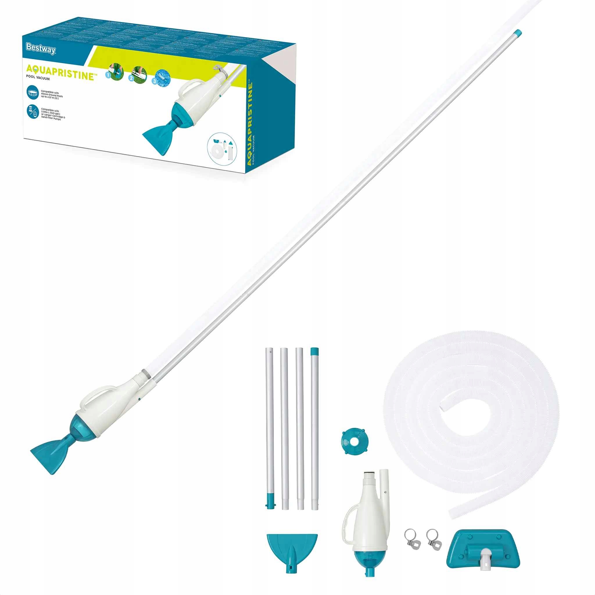 Vysavač na čištění dna bazénu Čistící Set Bazén Bestway