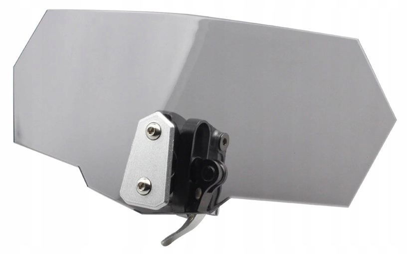 DEF02 - Дефлектор мотоцикла 12x27 см злегка затемнений